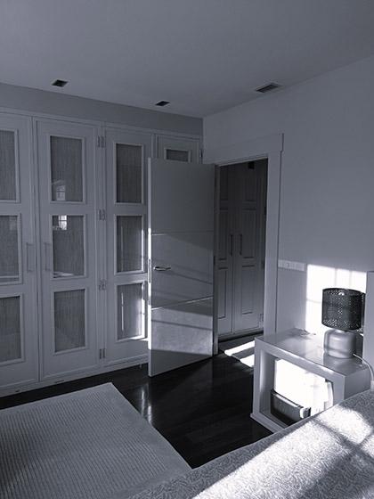 Interior del salón de piso en alquiler gestionado por m2 inmobiliaria en Bilbao.
